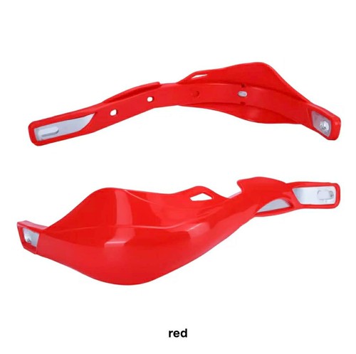 Protège mains rouge moto - rouge,