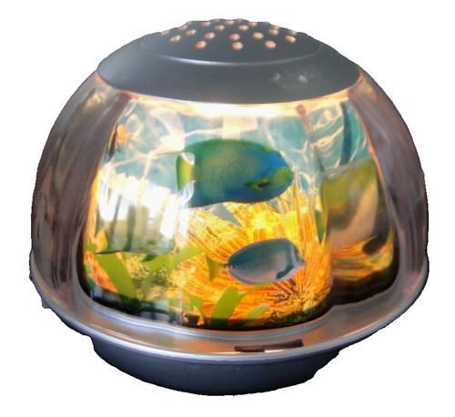 Lampe ronde animée - , décor