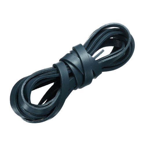 Lacet cuir 8mm 3yd - cuir, dia