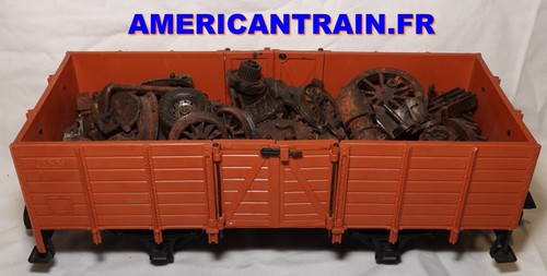 Wagon tombereau marron 4020 - marron,