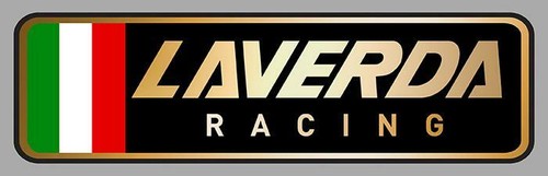 Laverda racing left sticker - left,