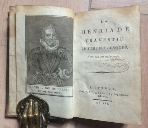 1798 henriade travestie - 1798,