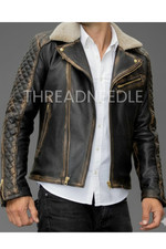 Homme Délavé Noir Café