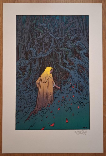 Sérigraphie moebius le - sérigraphie,