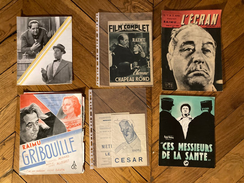 Raimu lot 7 documents - raimu,