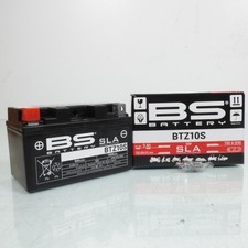 Batterie SLA BS Battery pour Quad Yamaha 350 Raptor 2004 à 2011 YTZ10S / 12V 9Ah