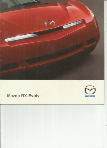 Mazda evolv concept - rx,