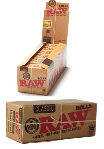 Raw rolls classic - raw, rouleaux