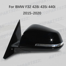 Left Side Mirror Black For 2015 2016-2020 BMW F32 428i 435i 440i 5 Pins