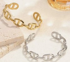 Jonc Maille Marine Acier
