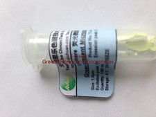 Green Fluorescent Monodisperse Polystyrene Microspheres Size 1, 2, 5, 10, 15 um 