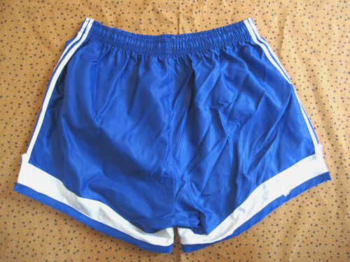 Short polyamide vintage bleu - polyamide,