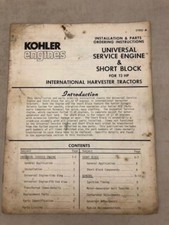 Kohler Engines Installation &