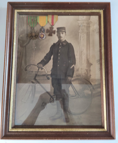 Poilu verdun cycliste - poilu,