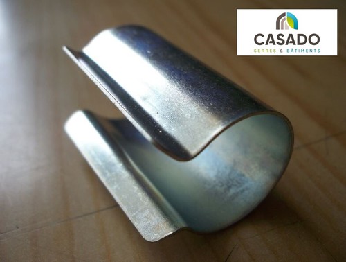 Lot clips acier galva - lot,