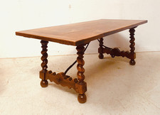 table de monastère en noyer