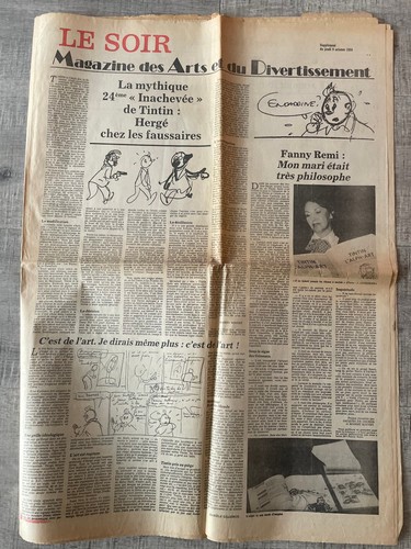 Hergé tintin chez les - tintin,