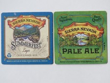Bière Barre dessous de Verre : Sierra Nevada Pâle Ale ; Chico California