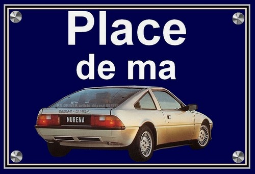 Plaque place ma matra - place, de