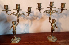 2 chandeliers bougeoirs