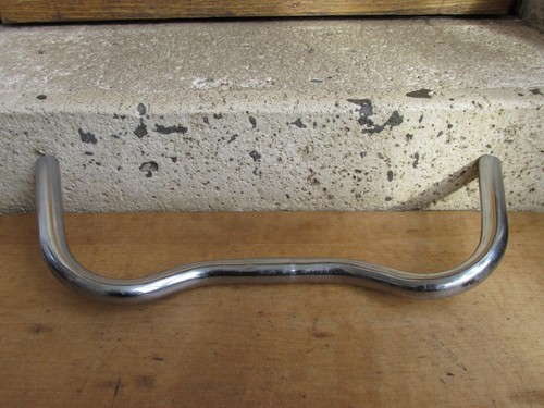 Ancien guidon acier chrome - ancien,