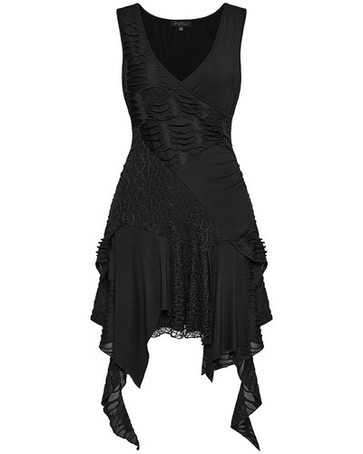 Robe maille déchirée en - maille,