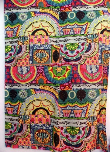 Tissu coton imprimé frida - imprimé,