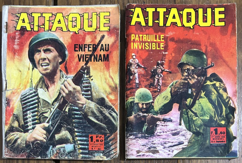 Lot attaque roman photos - 2, 1