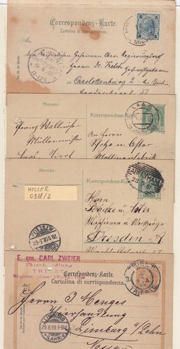 Heller lettres courriers cpa - lettres,