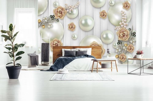Perle blanche c786 - perle,
