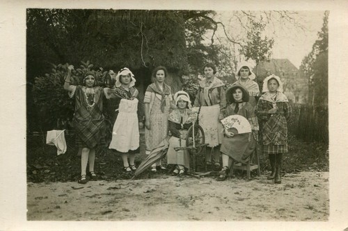 Photo card group women - photo,