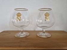 Paire de verres à cognac en