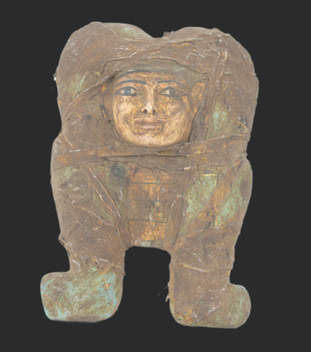 Cercueil masque tombal momie - masque,