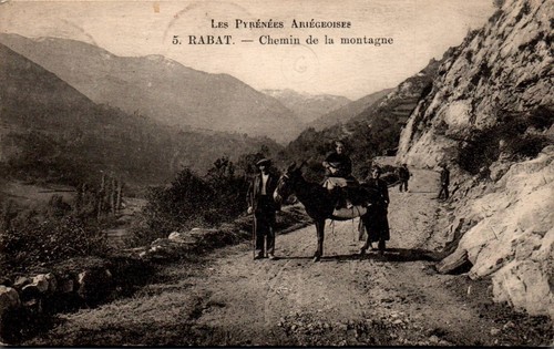 Old postcard rabat - postcard,