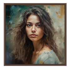 🖼️ “People” – Portrait Contemporain par Tullasky – Peinture Acrylique Originale