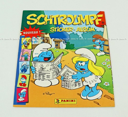 Album vide schtroumpf panini - album,