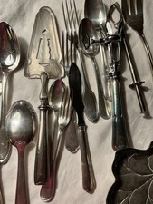 Lot couverts divers Métal Argenté et Autres