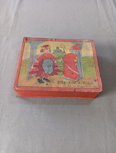 Jeu puzzle cube ancien - jeu,