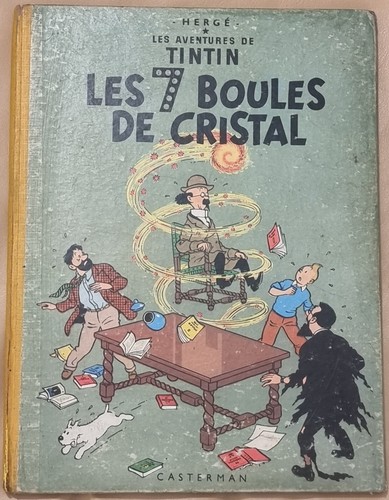 Tintin les 7 boules de - /,