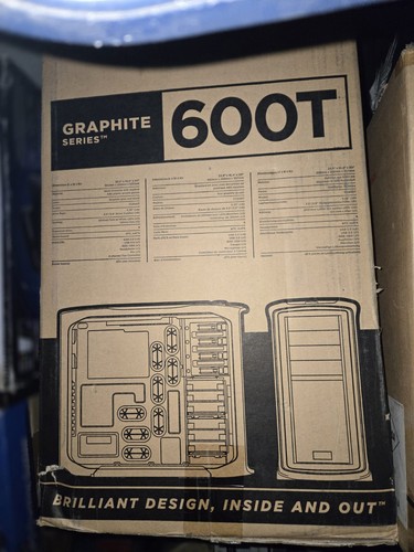 Sealed corsair 600t graphite - sealed,