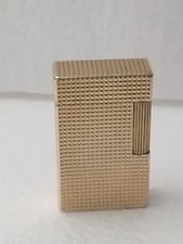 Briquet DUPONT grand modele plaque or 