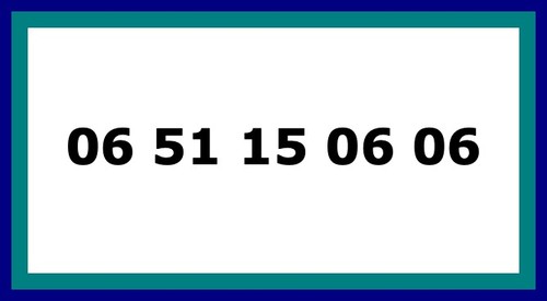 Numéro de - numÉro,