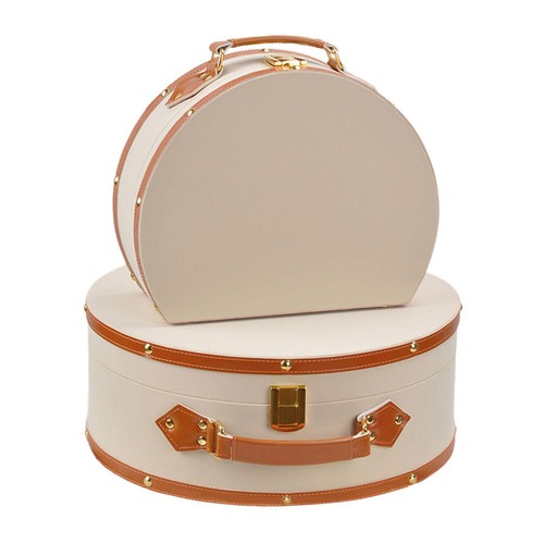 Boîte rangement en cuir - rangement,