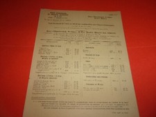 RATIONNEMENT,circulaire Pas de