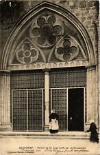 CPA GUINGAMP Notre-Dame Wrought Iron Portal (984285)