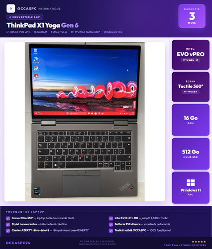 Lenovo thinkpad yoga gen 6 - lenovo,