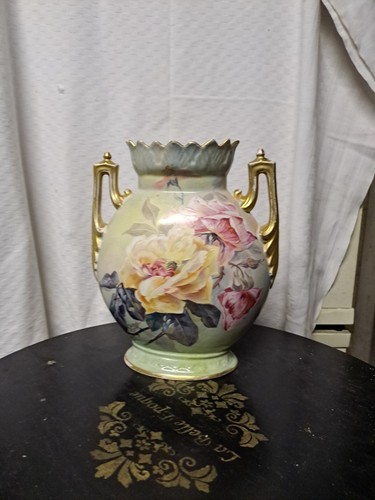 Vase porcelaine limoges - vase,