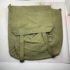 Sac À Dos Large En Toile 37 Modèle De L'Armée Britannique - Daté De 1942