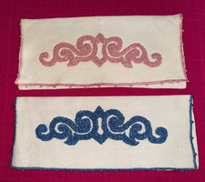 2 enveloppes porte-serviettes