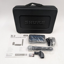 Shure BLX24/SM58 Legendary Dynamic Sound Wireless Vocal Microphone In Black